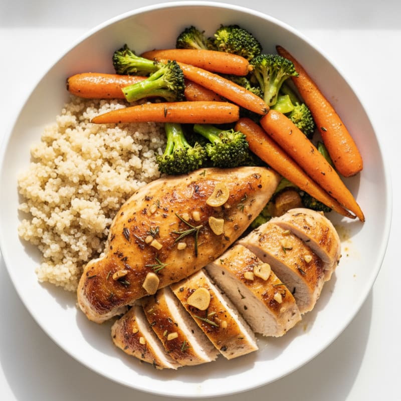 Garlic Herb Roasted Chicken