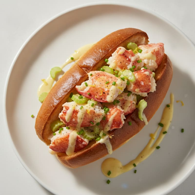 Maine Lobster with Lemon Aioli Roll