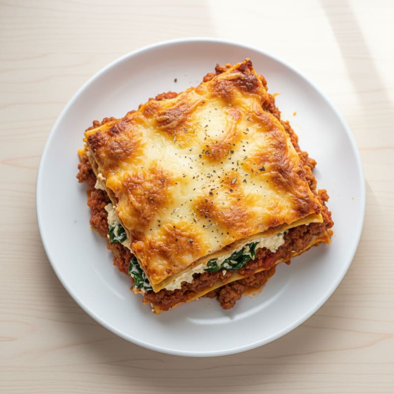 Classic Beef and Ricotta Lasagna Bake