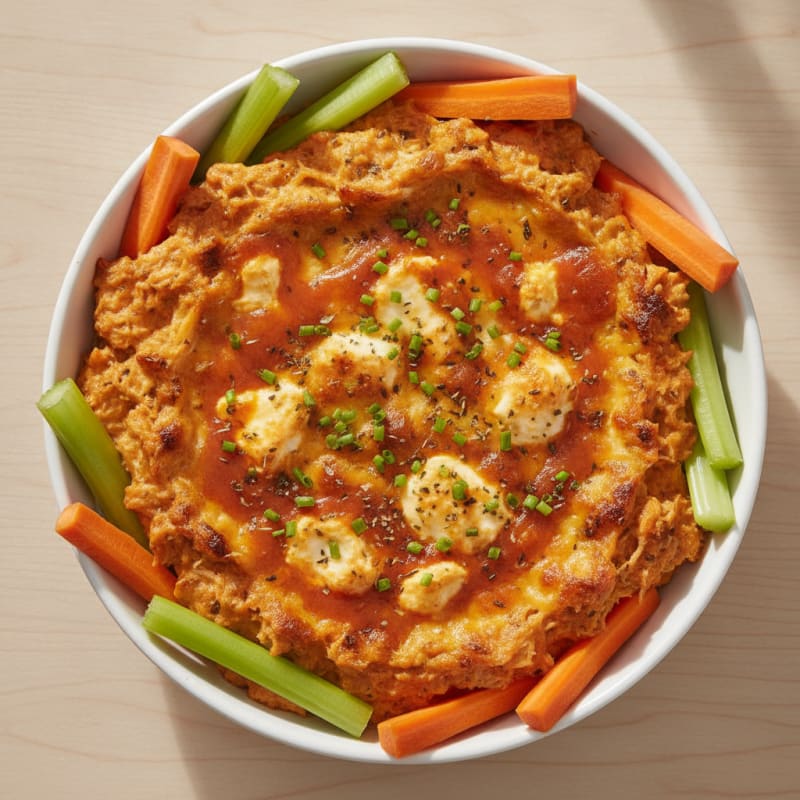 Buffalo Chicken Dip with Cream Cheese