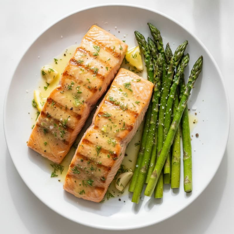 Lemon Herb Grilled Salmon