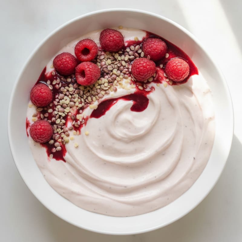 Protein Vanilla Berry Smoothie Bowl