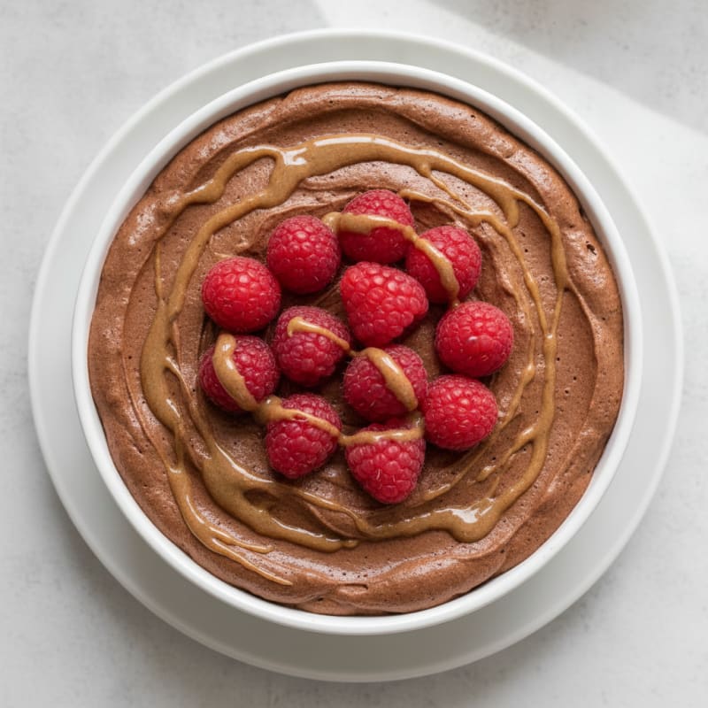 Chocolate Protein Mousse with Greek Yogurt