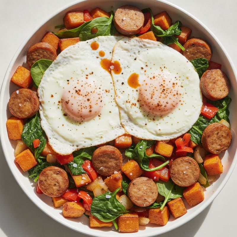 Hearty Grand Slam Breakfast Skillet