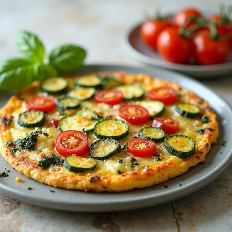 Fluffy Herb-Roasted Vegetable Frittata