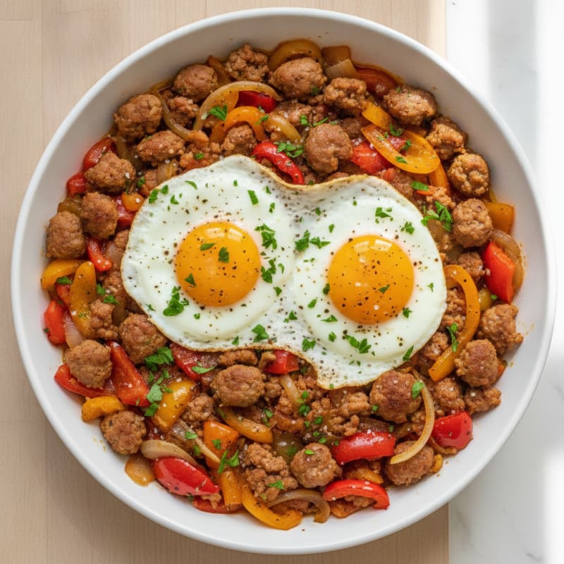 Sausage and Egg Breakfast Skillet