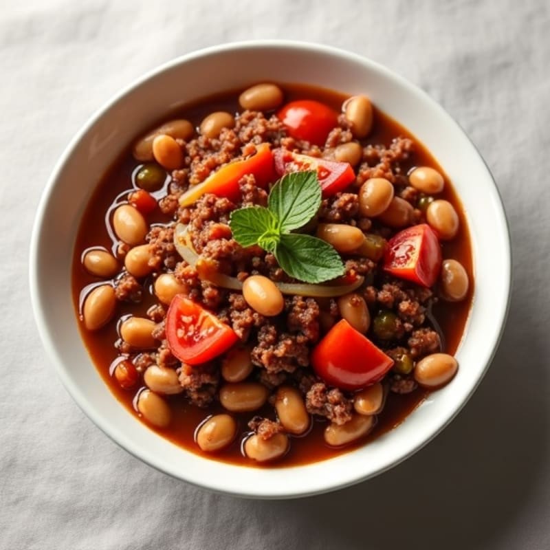 Hearty Lean Beef and Bean Chili