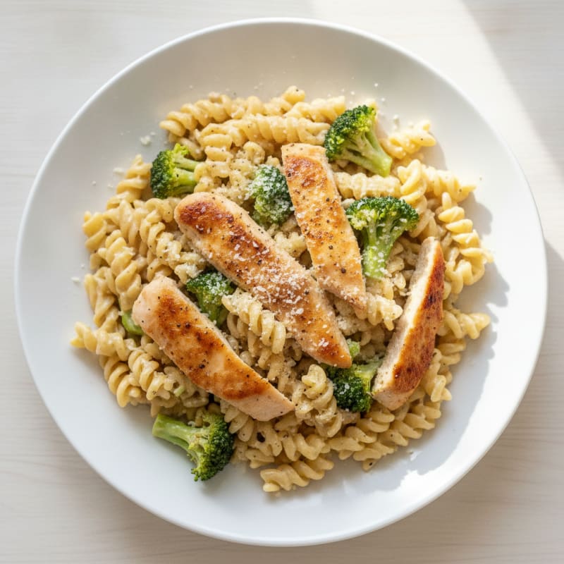 Creamy Chicken Alfredo Pasta