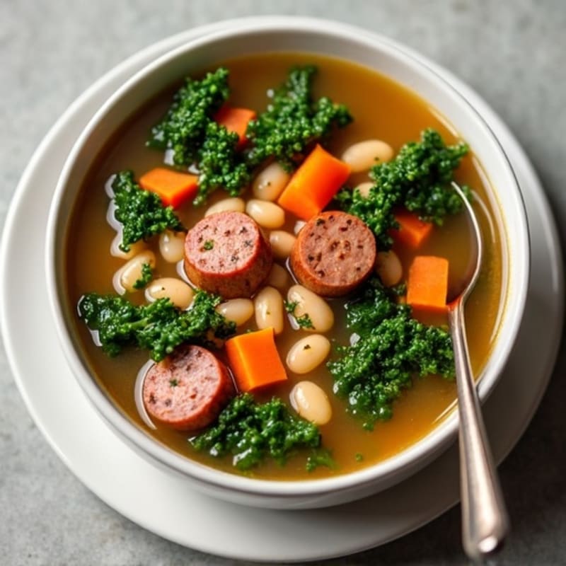 Hearty Kale and White Bean Soup