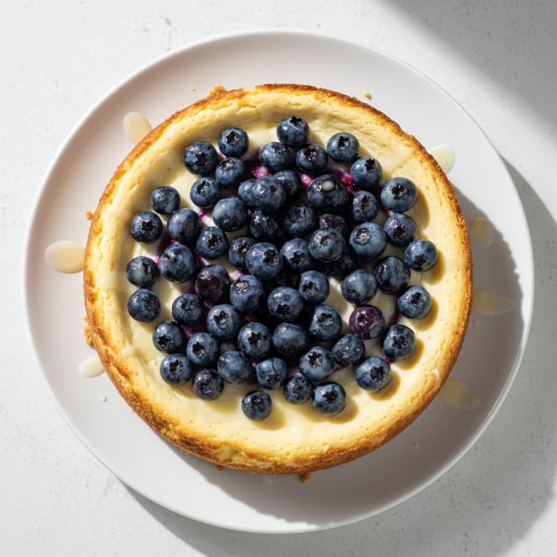 Silky Greek Yogurt Protein Cheesecake