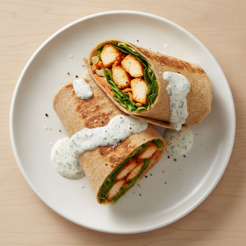 Buffalo Ranch Chicken Wrap
