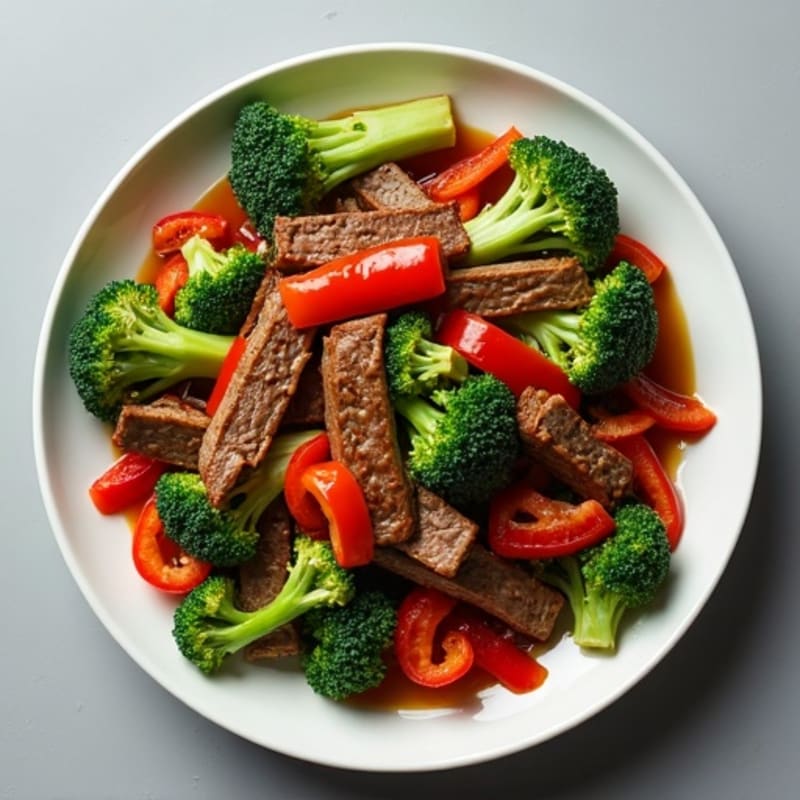 Garlic Ginger Beef and Broccoli Stir-Fry