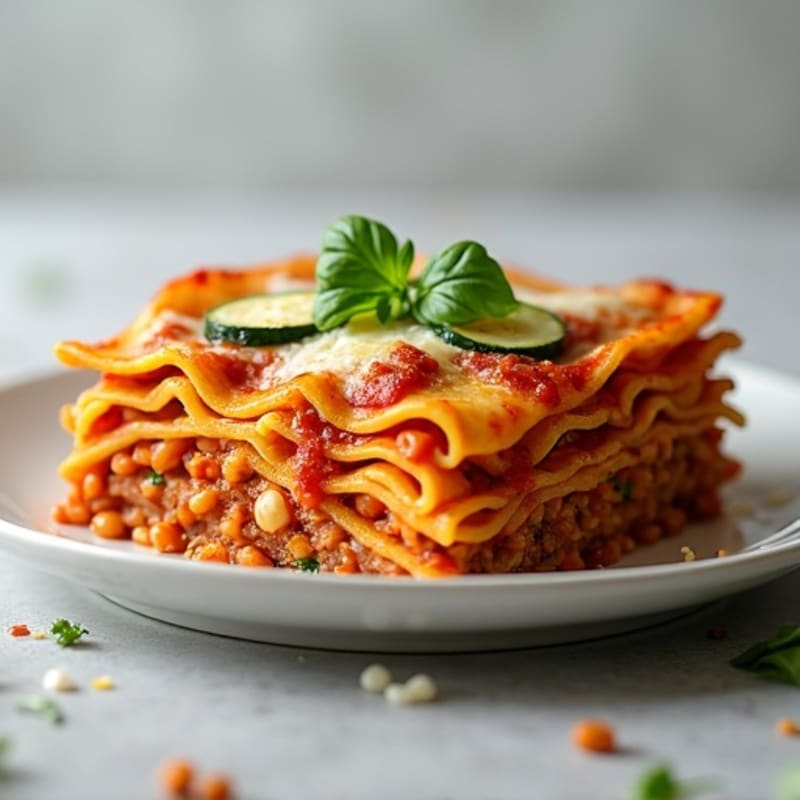 Hearty Layered Vegetable Lasagna