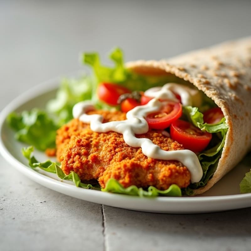 Crispy Buffalo Chicken Wrap