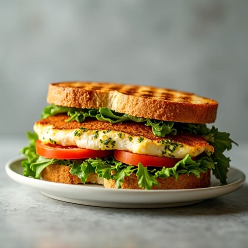 Grilled Chicken Pesto Sandwich