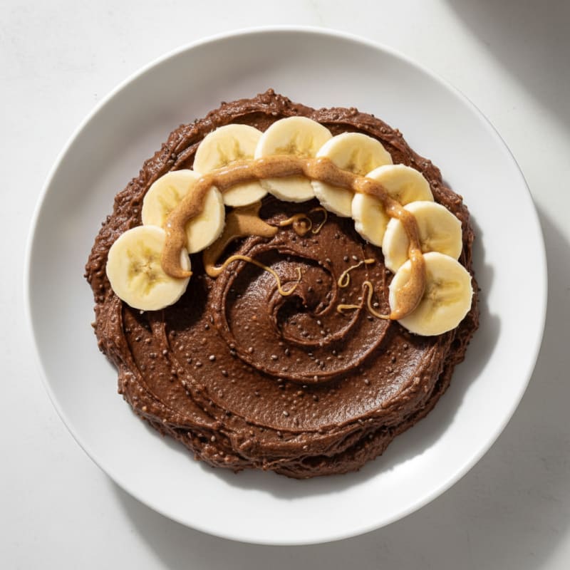 Chocolate Protein Pudding with Chia Seeds