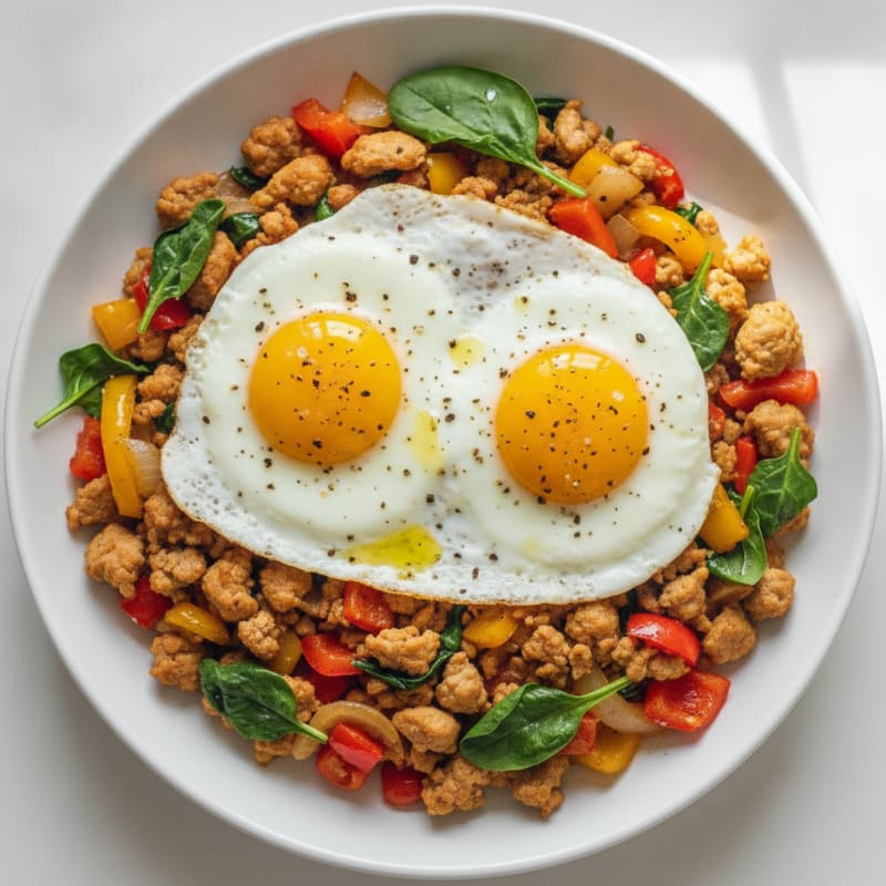 Hearty Grand Slam Breakfast Skillet