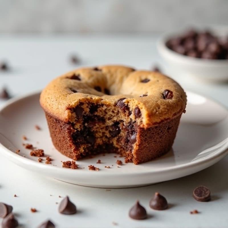 Protein-Packed Chocolate Chip Cookie Cake