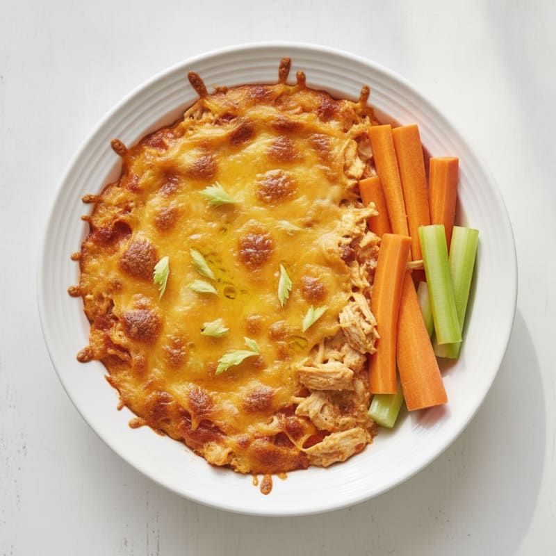 Buffalo Chicken Baked Dip