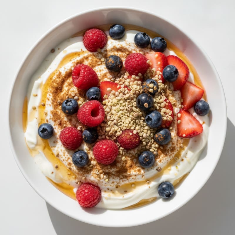 High Protein Greek Yogurt Power Bowl