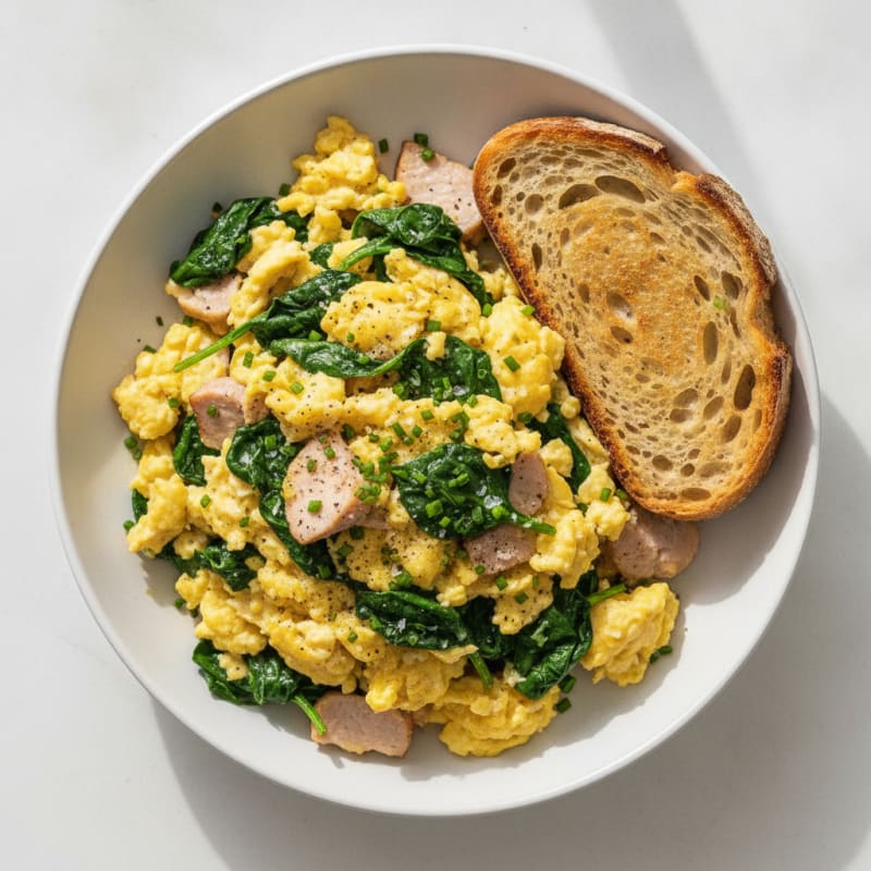 Farmhouse Eggs with Sourdough Toast