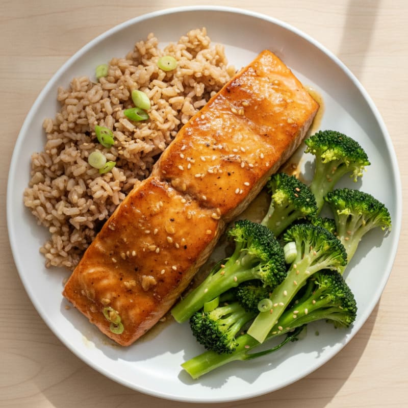 Teriyaki Glazed Salmon