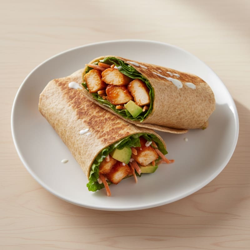 Crispy Buffalo Ranch Chicken Wrap