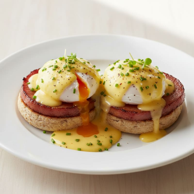 Classic Eggs Benedict with Hollandaise