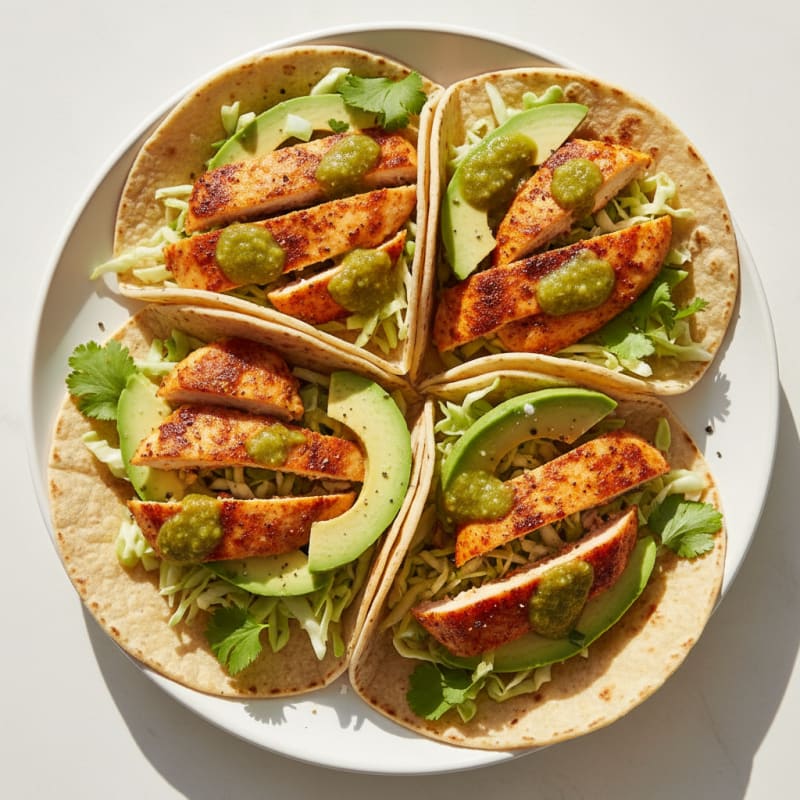 Zesty Chili-Lime Chicken Tacos