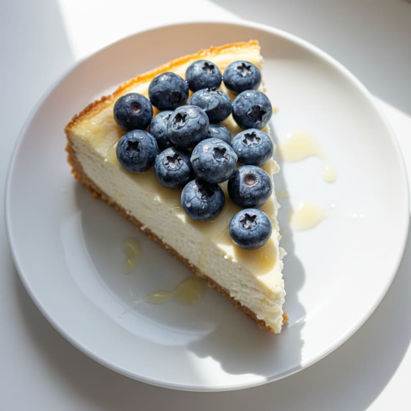 Creamy Greek Yogurt Protein Cheesecake
