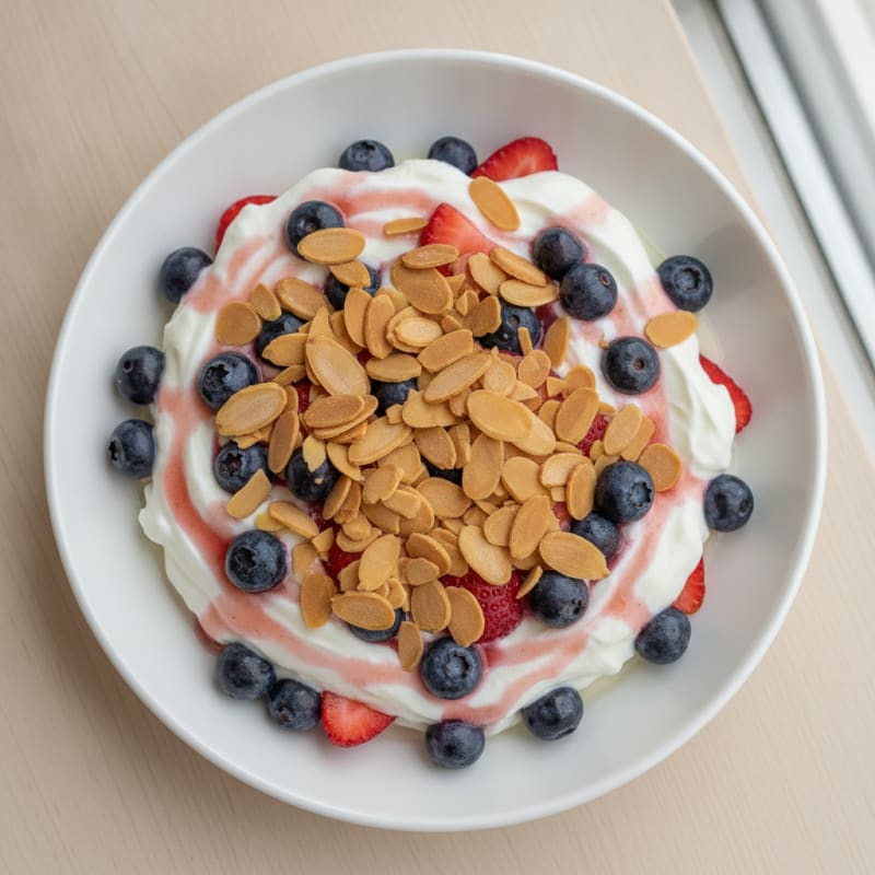 Creamy Greek Yogurt Protein Parfait with Mixed Berries