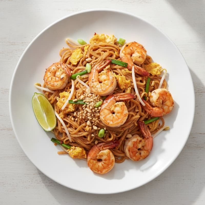 Shrimp Pad Thai Noodles