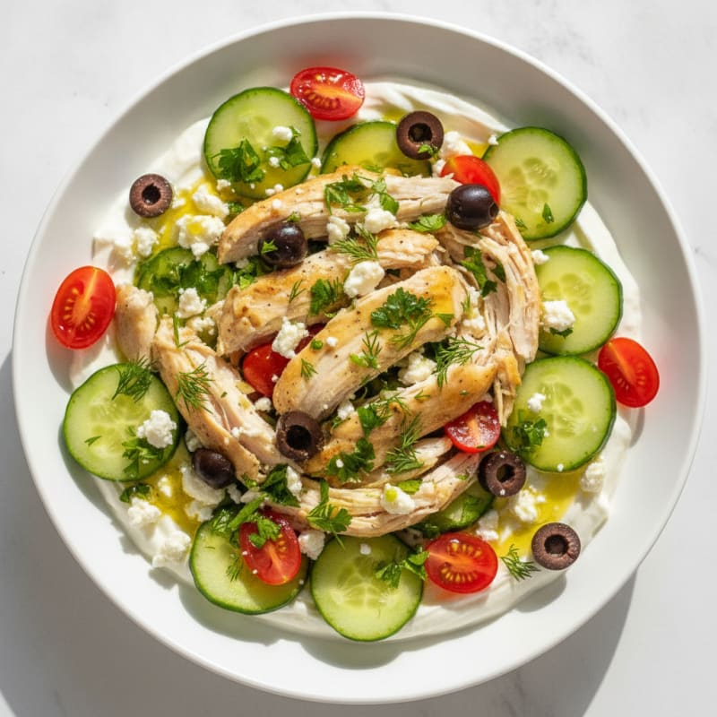 Mediterranean Herb Yogurt Bowl