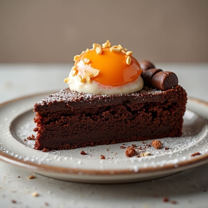 Flourless Dark Chocolate Almond Cake