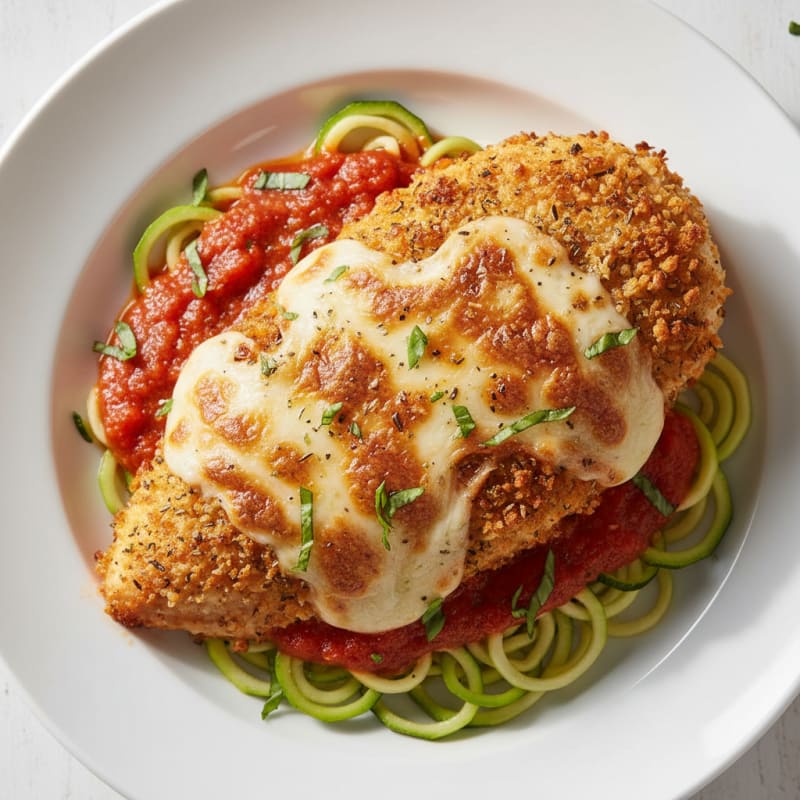 Baked Chicken Parmesan with Marinara