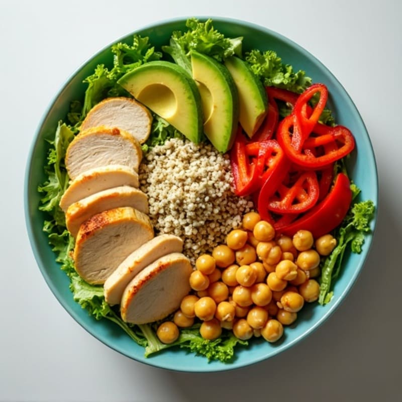 Crisp Avocado Salad Bowl