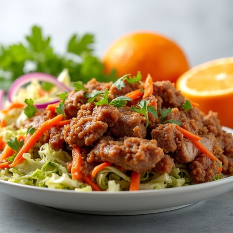 Citrus-Garlic Pulled Pork with Fresh Slaw