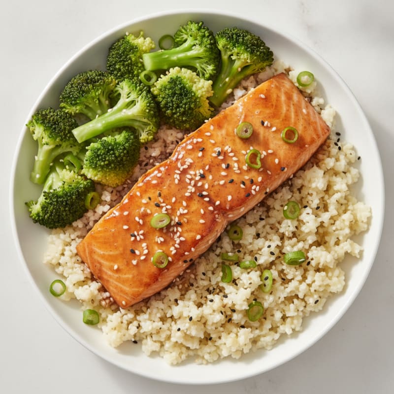 Teriyaki Glazed Salmon