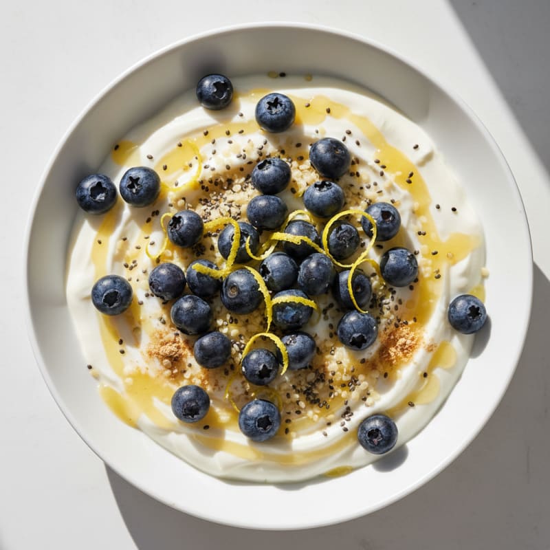 Creamy Zesty Dairy-Free Yogurt Bowl