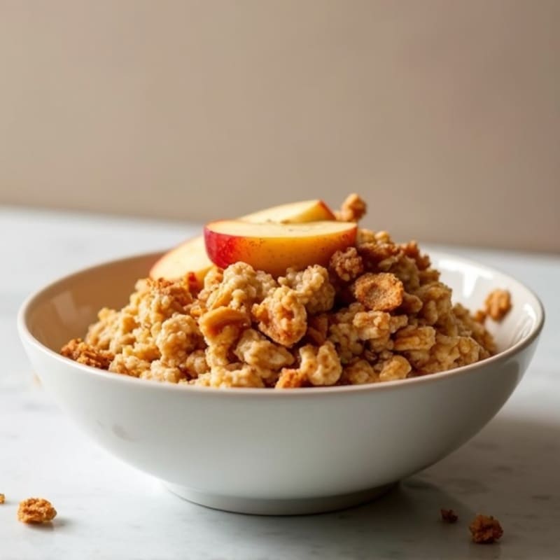 Protein-Packed Baked Cinnamon Apple Oatmeal