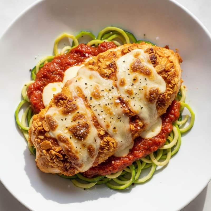 Baked Chicken Parmesan with Marinara
