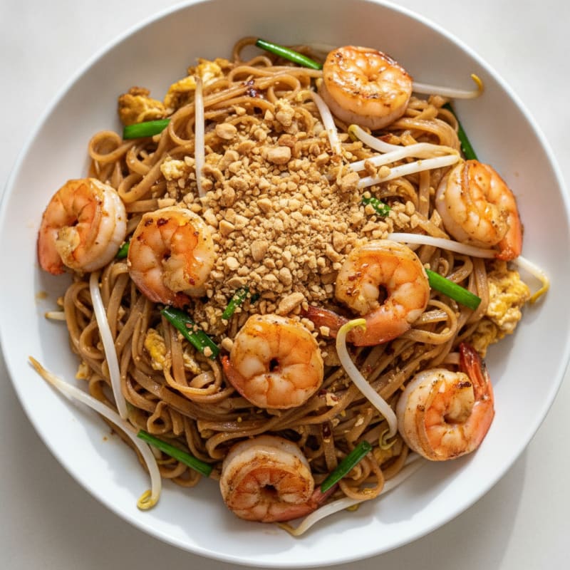 Shrimp Pad Thai Noodles