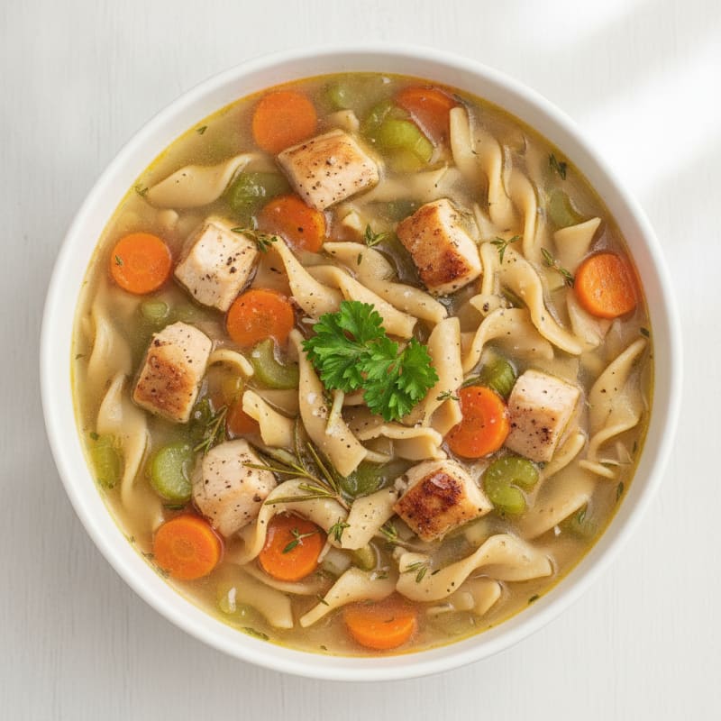 Hearty Chicken Noodle Soup