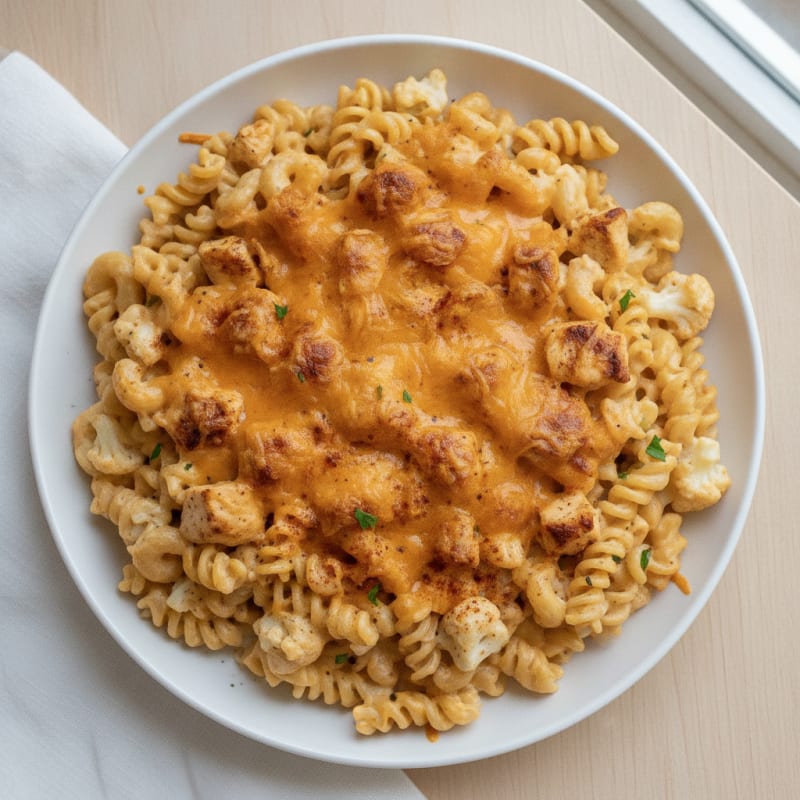 High-Protein Baked Macaroni and Cheese