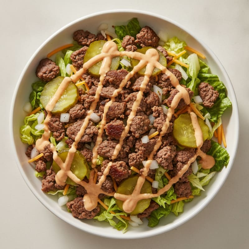 Big Mac Burger Bowl