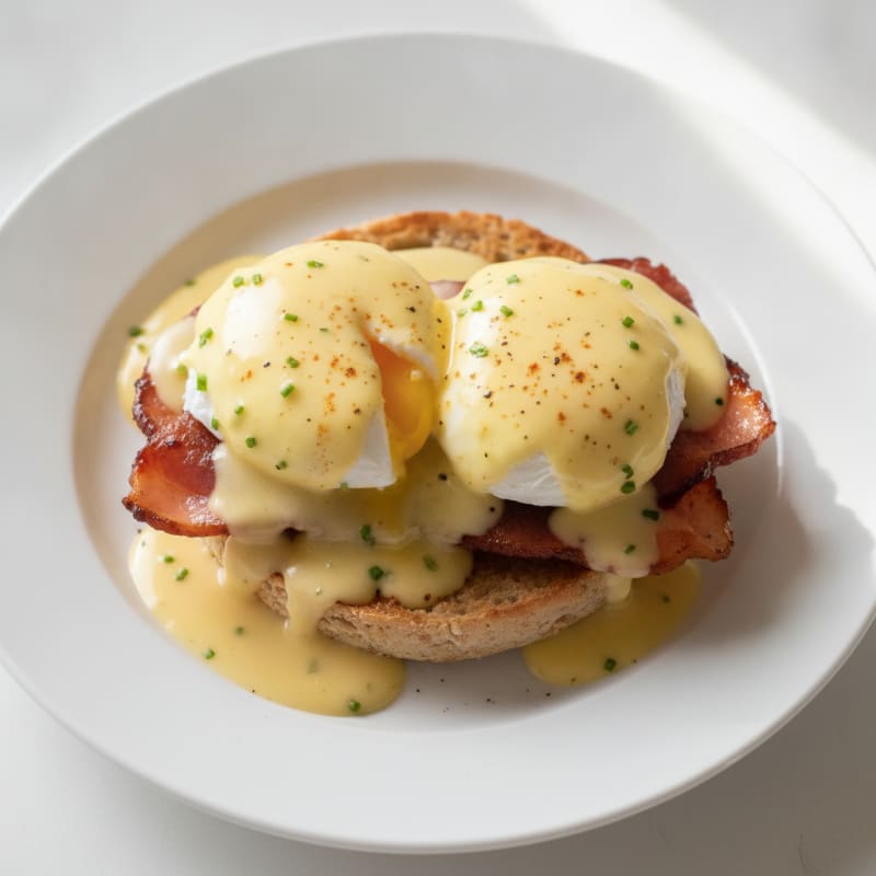 Classic Eggs Benedict with Hollandaise