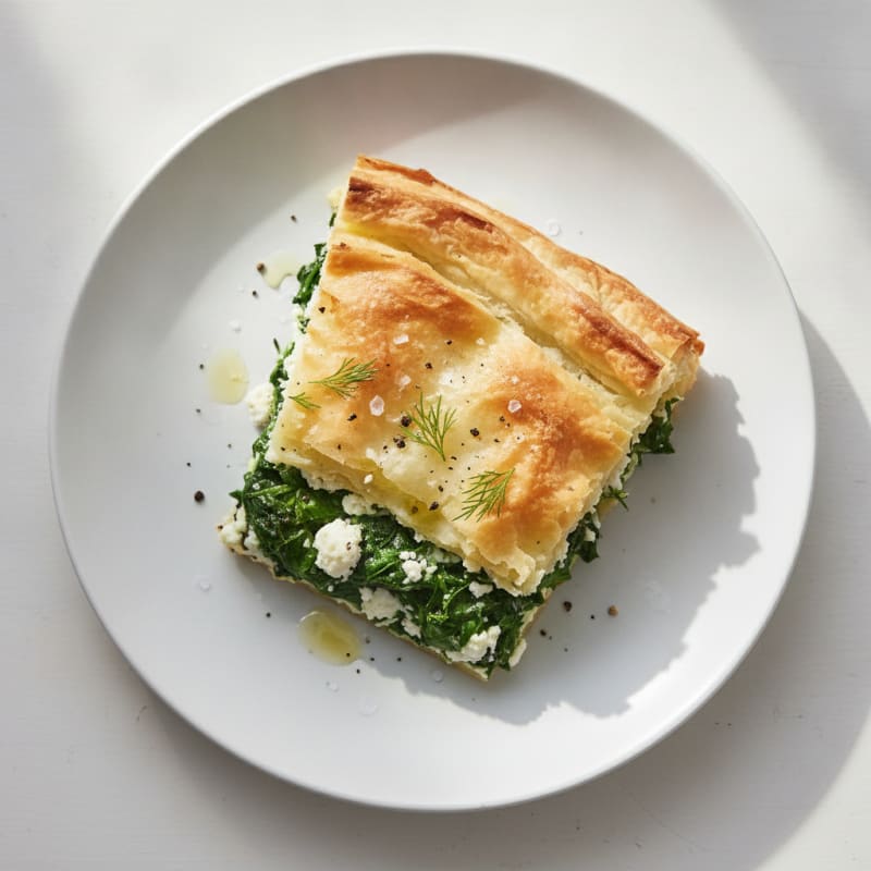 Spinach and Feta Phyllo Pie