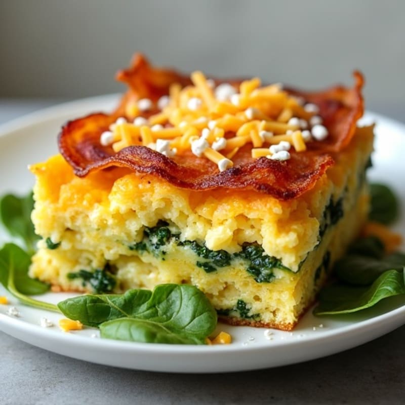 Crispy Bacon and Egg Breakfast Casserole