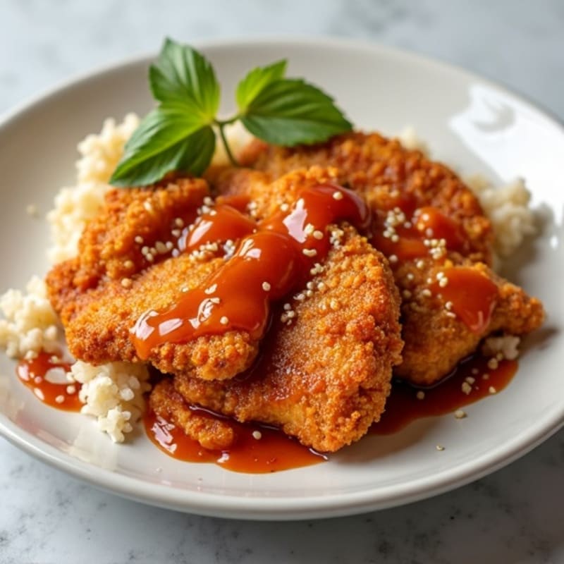 Crispy Baked Sweet and Sour Chicken