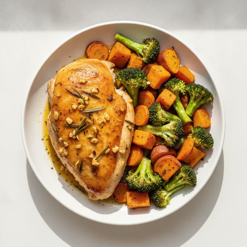 Garlic Herb Roasted Chicken
